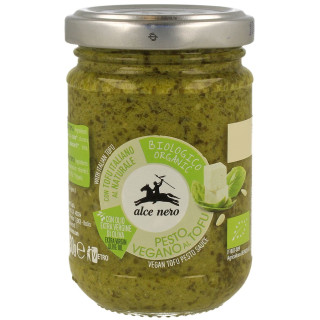 Pesto Bazyliowe z Tofu Wegańskie BIO 130g | ALCE NERO - Ekochatka