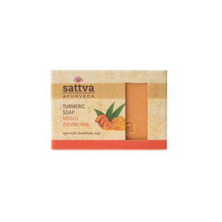 Mydło w Kostce do Ciała z Węglem Aktywnym 125g | SATTVA - Ekochatka