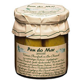 Tuńczyk Biały w BIO Oliwie z Oliwek Extra Virgin 220g (154g) (Słoik) | PAN DO MAR - Ekochatka