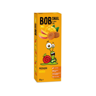 Przekąska Roll Mango bez Dodatku Cukrów Bezglutenowa 30g | BOB SNAIL - Ekochatka