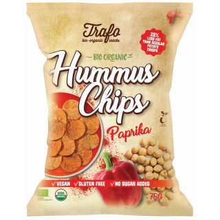 Chipsy z Ciecierzycy Paprykowo Czosnkowe BIO 75g | TRAFO - Ekochatka