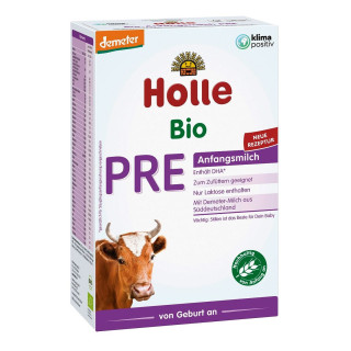 Mleko Krowie Pre Początkowe dla Niemowląt DEMETER BIO 400g | HOLLE - Ekochatka