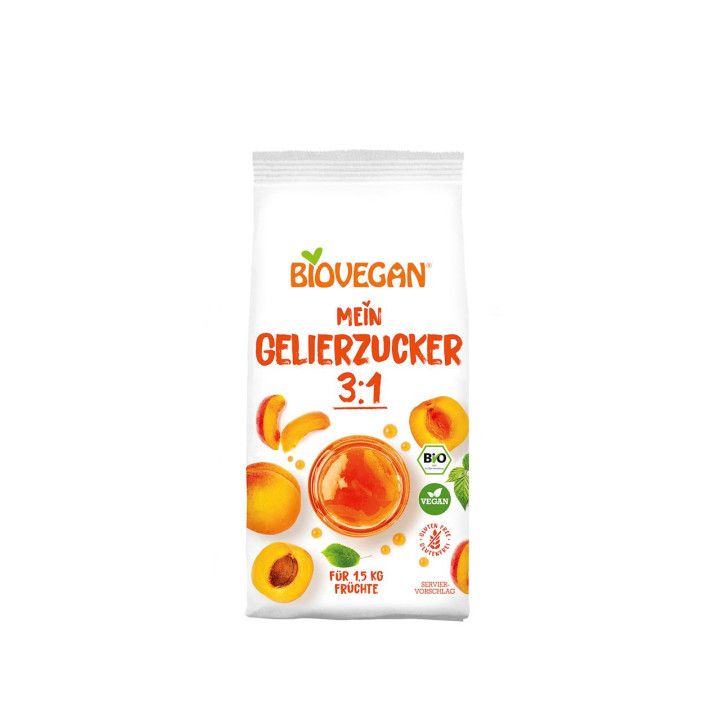 Cukier Żelujący 3:1 Bezglutenowy BIO 500g | BIOVEGAN - Ekochatka