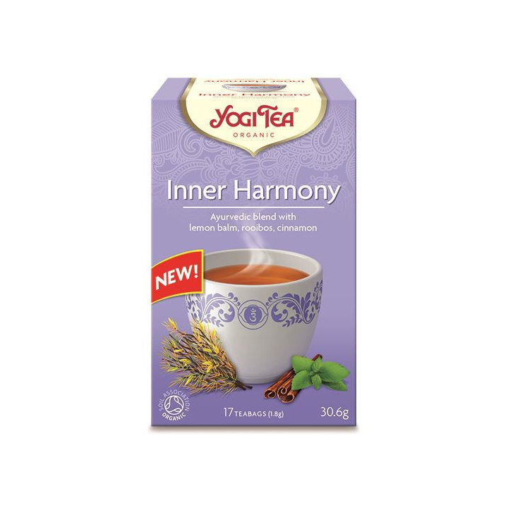Herbatka Wewnętrzna Harmonia (Inner Harmony) BIO (17x1,8g) 30,6g | YOGI TEA - Ekochatka
