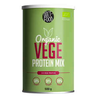 Mieszanka Białek Wegańskich BIO 500g | DIET-FOOD - Ekochatka