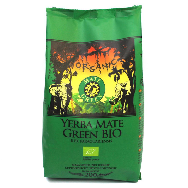 Yerba Mate Green BIO 200g | YERBA MATE GREEN - Ekochatka