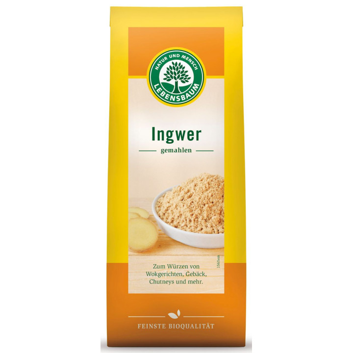Imbir Mielony BIO 40g | LEBENSBAUM - Ekochatka