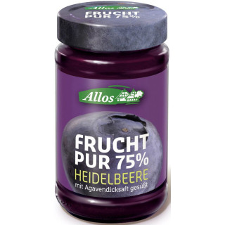 Mus Jagodowy (75 % Owoców) BIO 250g | ALLOS - Ekochatka