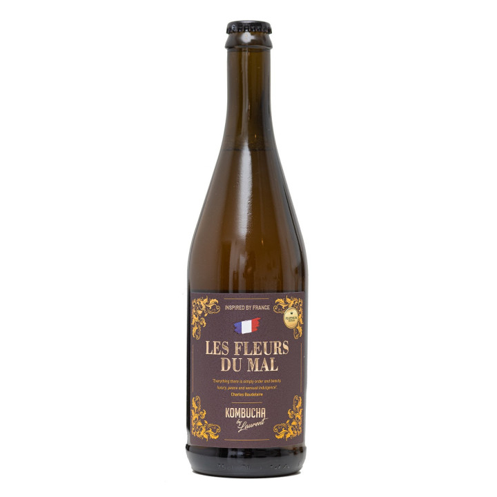 Kombucha o Smaku Lawendy i Rozmarynu (Charles Baudelaire) BIO 750ml | KOMBUCHA BY LAURENT - Ekochatka