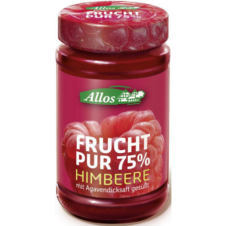 Mus Malinowy (75 % Owoców) BIO 250g | ALLOS - Ekochatka