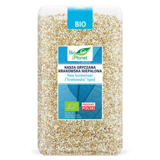 Kasza Gryczana Krakowska Niepalona BIO 1kg | BIO PLANET - Ekochatka