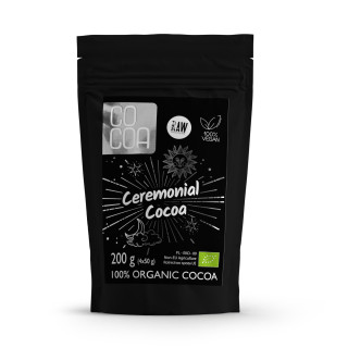 Kakao Ceremonialne Tabliczki Gorzkie 100 % Kakao BIO (4x50g) 200g | COCOA - Ekochatka