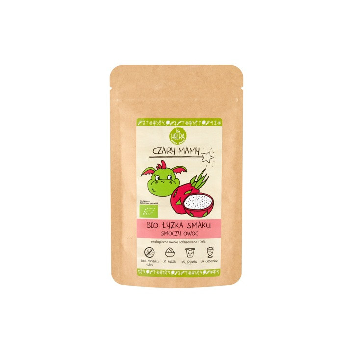 Łyżka Smaku Smoczy Owoc (Liofilizowany Sproszkowany Smoczy Owoc) BIO 4 | HELPA - Ekochatka
