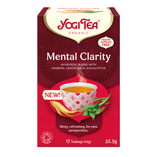 Herbatka Ajurwedyjska Jasność Umysłu (Mental Clarity) BIO (17x1,9g) 32 | YOGI TEA - Ekochatka