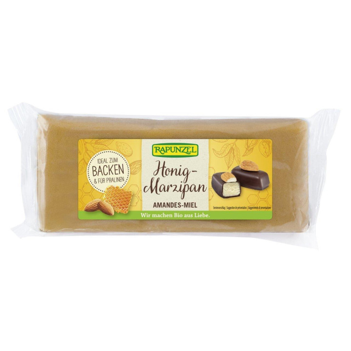 Masa Marcepanowa Miodowa do Wypieków BIO 250g | RAPUNZEL - Ekochatka