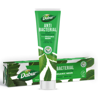 Pasta do Zębów Przeciwbakteryjna z Neem bez Fluoru 100ml | DABUR - Ekochatka