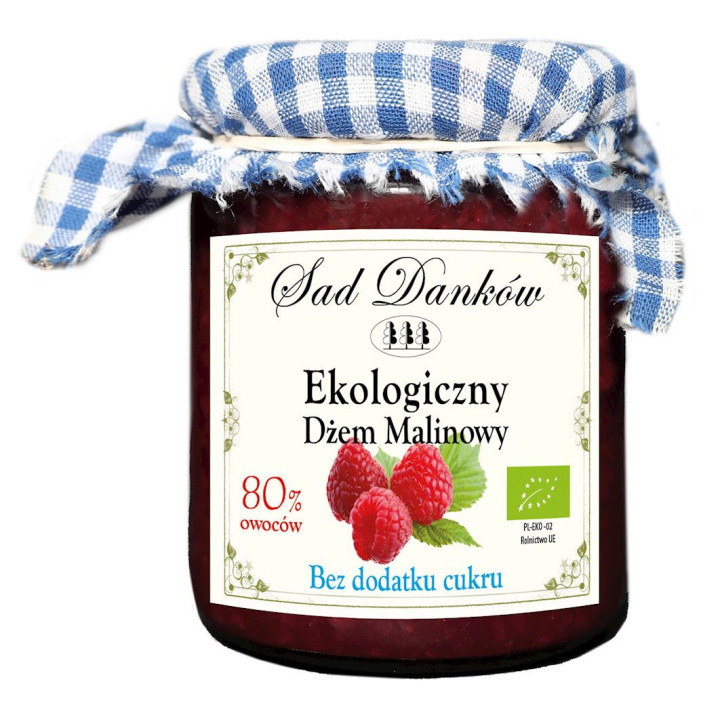 Malina 80 % BIO 260g | SAD DANKÓW - Ekochatka