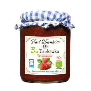 Truskawka 80 % BIO 260g | SAD DANKÓW - Ekochatka