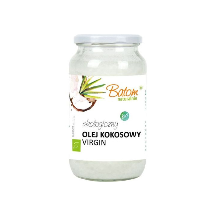 Olej Kokosowy Virgin BIO 1l | BATOM - Ekochatka