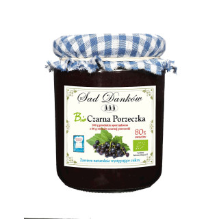 Czarna Porzeczka 80 % BIO 260g | SAD DANKÓW - Ekochatka