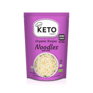 Makaron (Konjac) Gotowy na Woka Bezglutenowy BIO 270g (200g) | KETO CHEF - Ekochatka