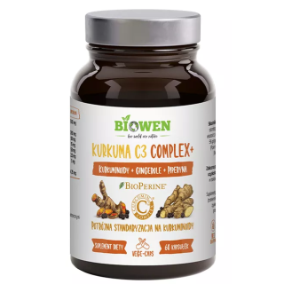 Kapsułki na Wsparcie Wątroby Hepa Strong Complex+ 90szt. | BIOWEN - Ekochatka