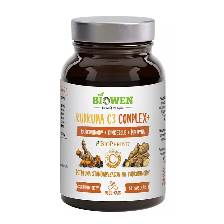 Kapsułki na Wsparcie Wątroby Hepa Strong Complex+ 90szt. | BIOWEN - Ekochatka