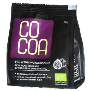 Figi w Czekoladzie Surowej BIO 70g | COCOA - Ekochatka