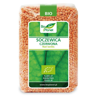 Soczewica Czerwona BIO 500g | BIO PLANET - Ekochatka