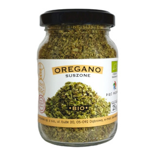 Oregano Suszone Bezglutenowe BIO 25g | PIĘĆ PRZEMIAN - Ekochatka