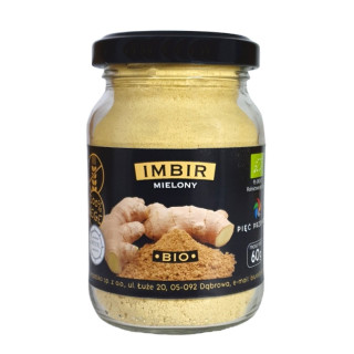 Imbir Mielony Bezglutenowy BIO 60g | PIĘĆ PRZEMIAN - Ekochatka