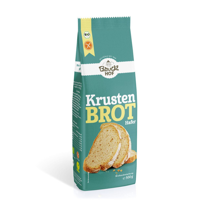 Mieszanka do Wypieku Chleba Owsianego Bezglutenowa BIO 500g | BAUCK HOF - Ekochatka
