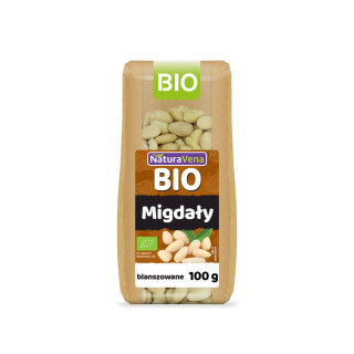 Migdały Blanszowane BIO 100g | NATURAVENA - Ekochatka