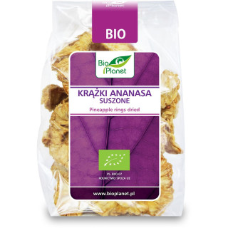 Ananas Suszony Krążki BIO 100g | BIO PLANET - Ekochatka