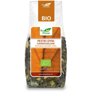 Pestki Dyni Ciemnozielone BIO 150g | BIO PLANET - Ekochatka