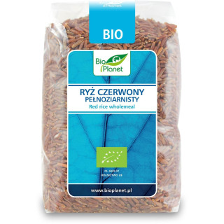 Ryż Czerwony Pełnoziarnisty BIO 400g | BIO PLANET - Ekochatka