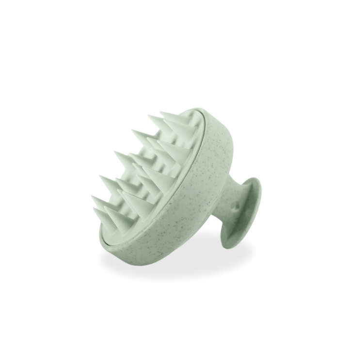 Szczotka do Mycia Włosów i Masażu Głowy Zielona | MOHANI - Ekochatka