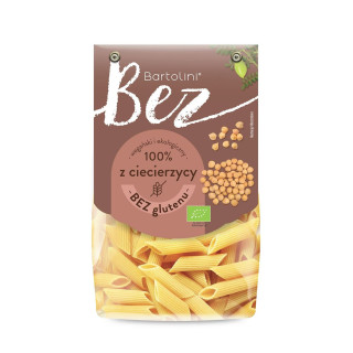 Makaron Proteinowy (z Ciecierzycy) Penne Bezglutenowy BIO 250g | BARTOLINI - Ekochatka