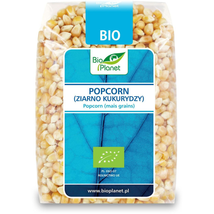 Popcorn (Ziarno Kukurydzy) BIO 400g | BIO PLANET - Ekochatka