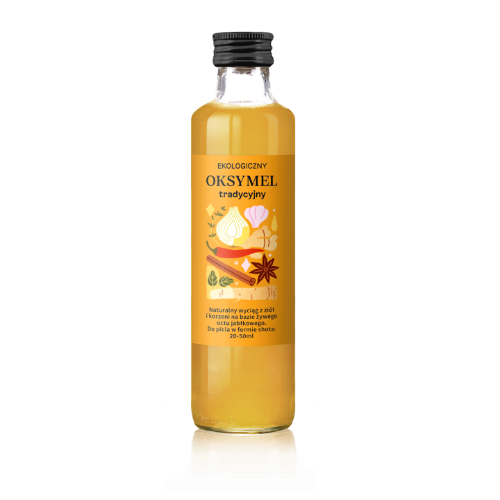 Oksymel Tradycyjny BIO 250ml | DELIKATNA - Ekochatka