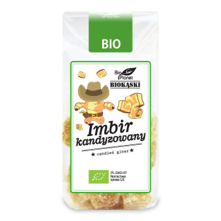 Imbir Kandyzowany BIO 100g | BIO PLANET - seria PRZEKĄSKI - Ekochatka