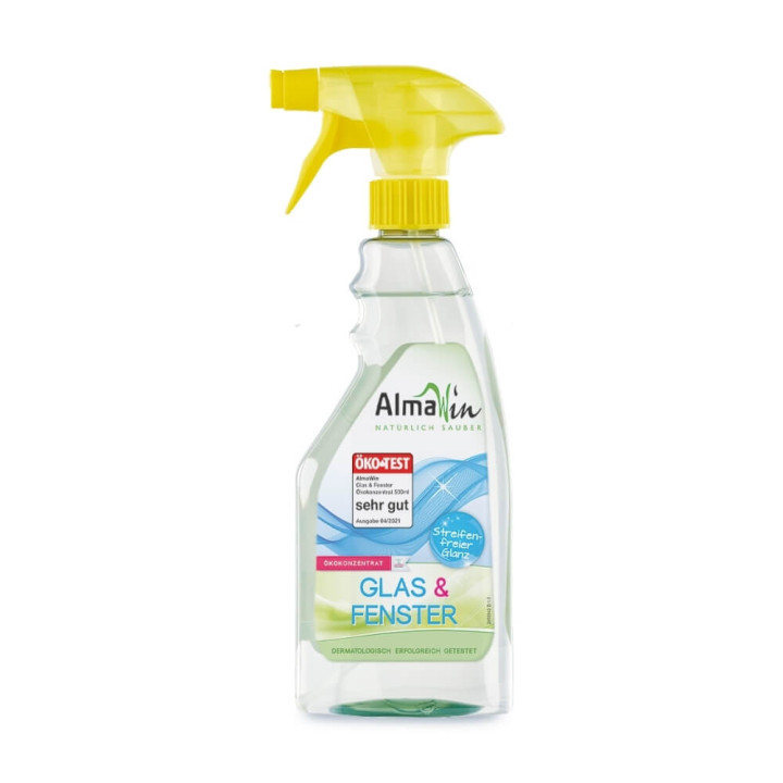 Płyn do Mycia Szyb i Luster w Sprayu ECO 500ml | ALMAWIN - Ekochatka