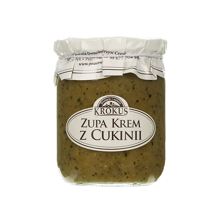 Zupa Krem z Cukinii Bezglutenowa 470g | KROKUS - Ekochatka