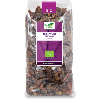 Rodzynki Sułtanki Bezglutenowe BIO 1kg | BIO PLANET - Ekochatka