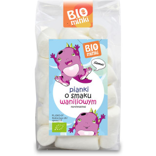 Pianki o Smaku Waniliowym Bezglutenowe BIO 100g | BIOMINKI - Ekochatka