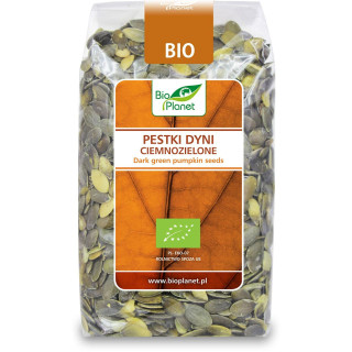 Pestki Dyni Ciemnozielone BIO 350g | BIO PLANET - Ekochatka