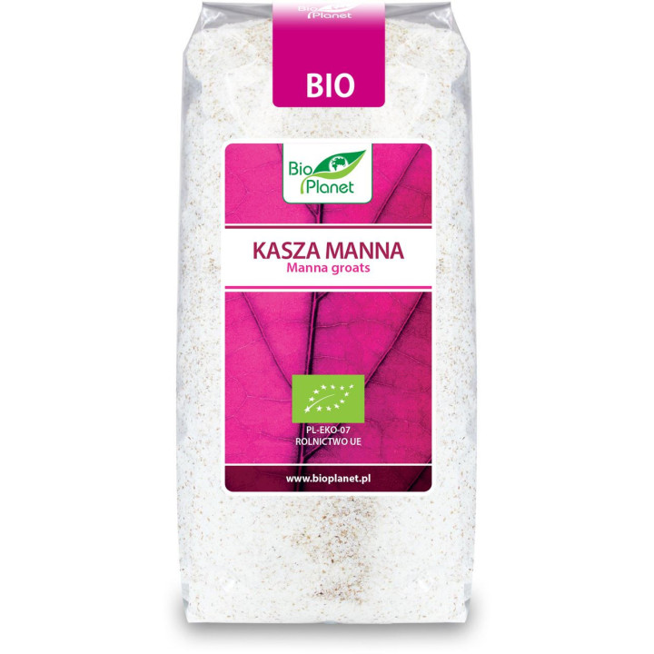 Kasza Manna BIO 500g | BIO PLANET - Ekochatka