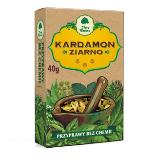 Kardamon Ziarno 40g | DARY NATURY - przyprawy i zioła - Ekochatka