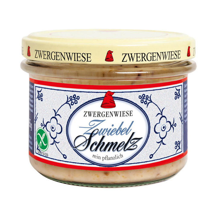 Smalczyk Wegański z Cebulą Bezglutenowy BIO 150g | ZWERGENWIESE - Ekochatka