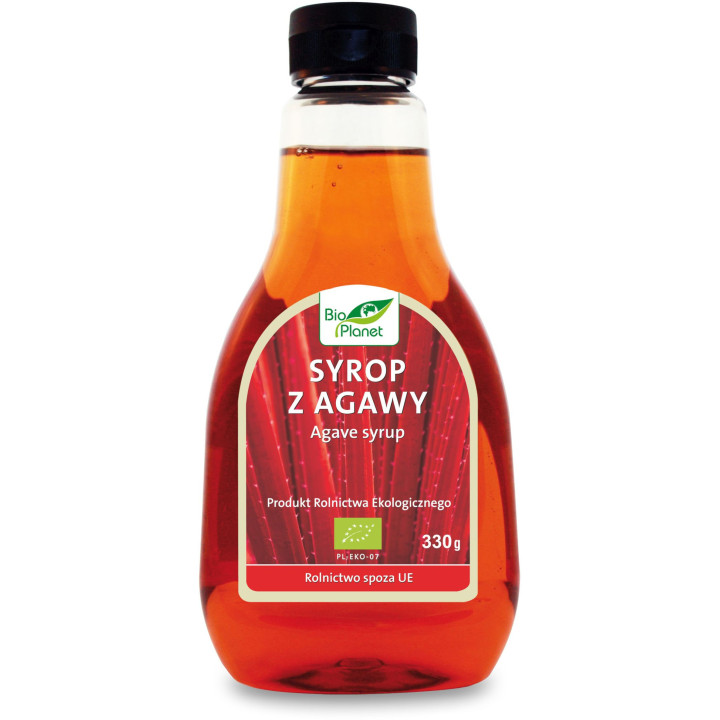 Syrop z Agawy Bezglutenowy BIO 330g (239ml) | BIO PLANET - Ekochatka
